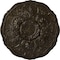 Ekena Millwork Cornelia Ceiling Medallion (Fits Canopies up to 4"), 22 1/2"OD x 1 1/2"P, Stone Hearth Crackle CM22CNSHC - alternate 1